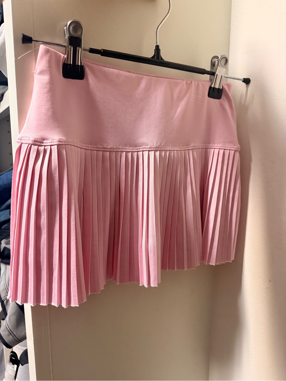 Tween Girls Pleated Mini Tennis Skirt - Pink